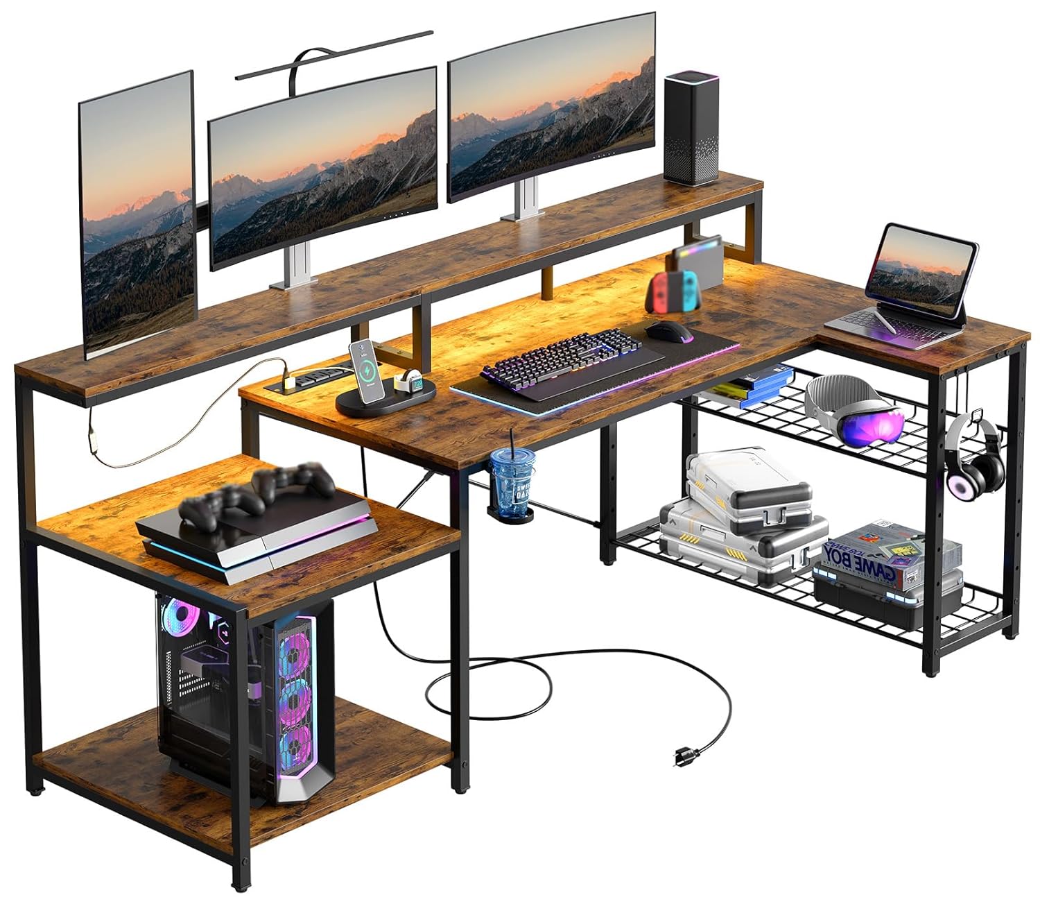 Office Furniture Outlet - Mesa de Computador de 71,5 Polegadas