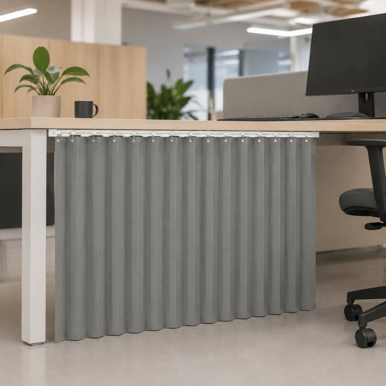 Office Furniture Desk - Cortina de Privacidade para Mesa, Cortina