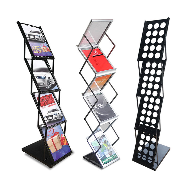 Office Furniture Catalogue - Suporte para Revistas, Expositor Móvel Portátil