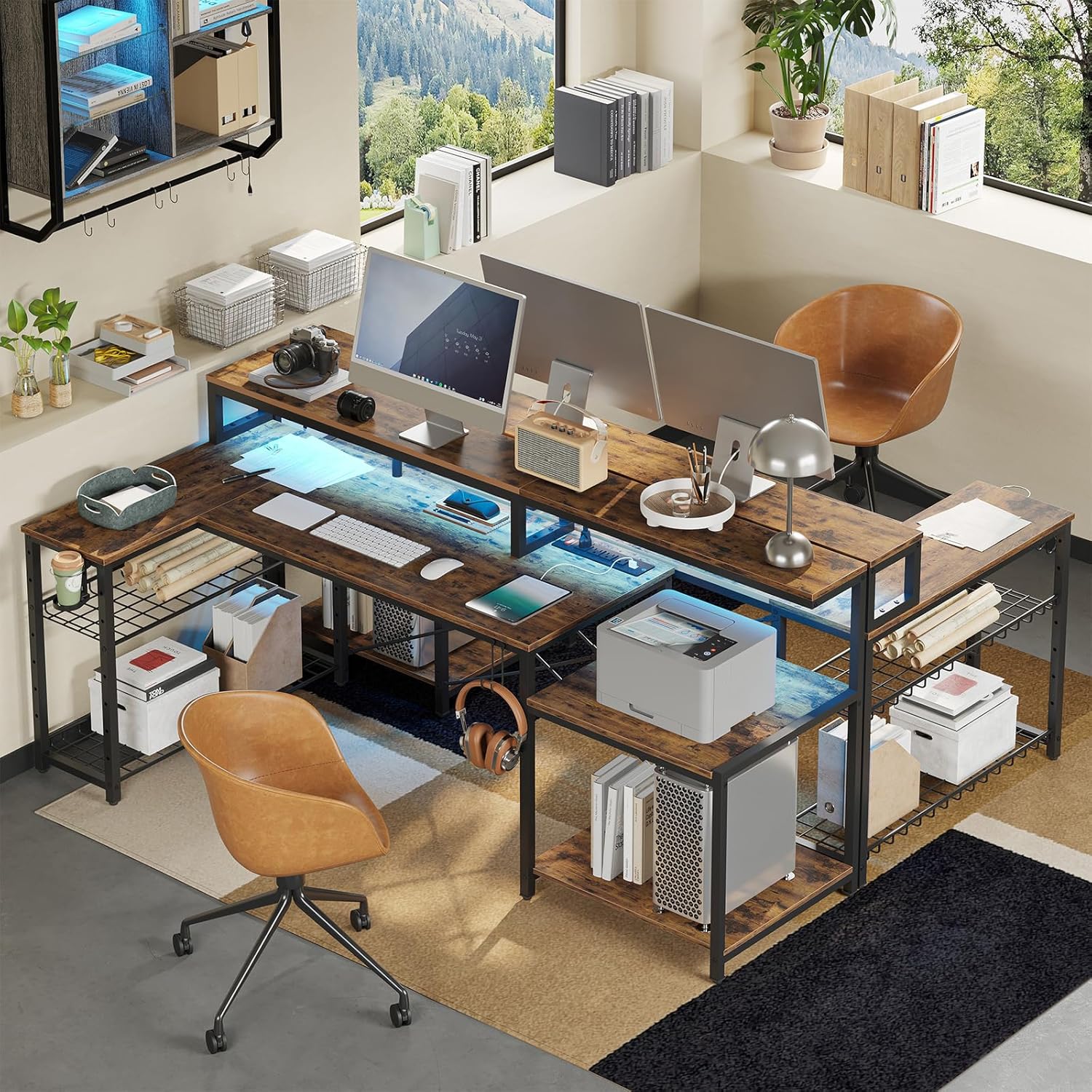 Mesa de Computador de 71,5 Pol - Office Furniture Outlet avaliação e preço