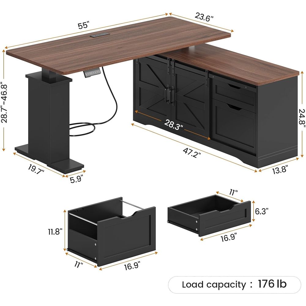 Mesa de Escritório em L Ajustá - Office Furniture Outlet avaliação e preço