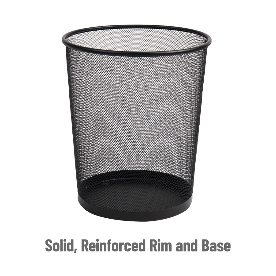 Conjunto de 3 Cestos de Lixo d - Paper Basket Mesh avaliação e preço