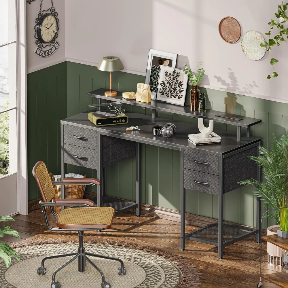 Mesa de computador de 55 poleg - Office Furniture Outlet avaliação e preço