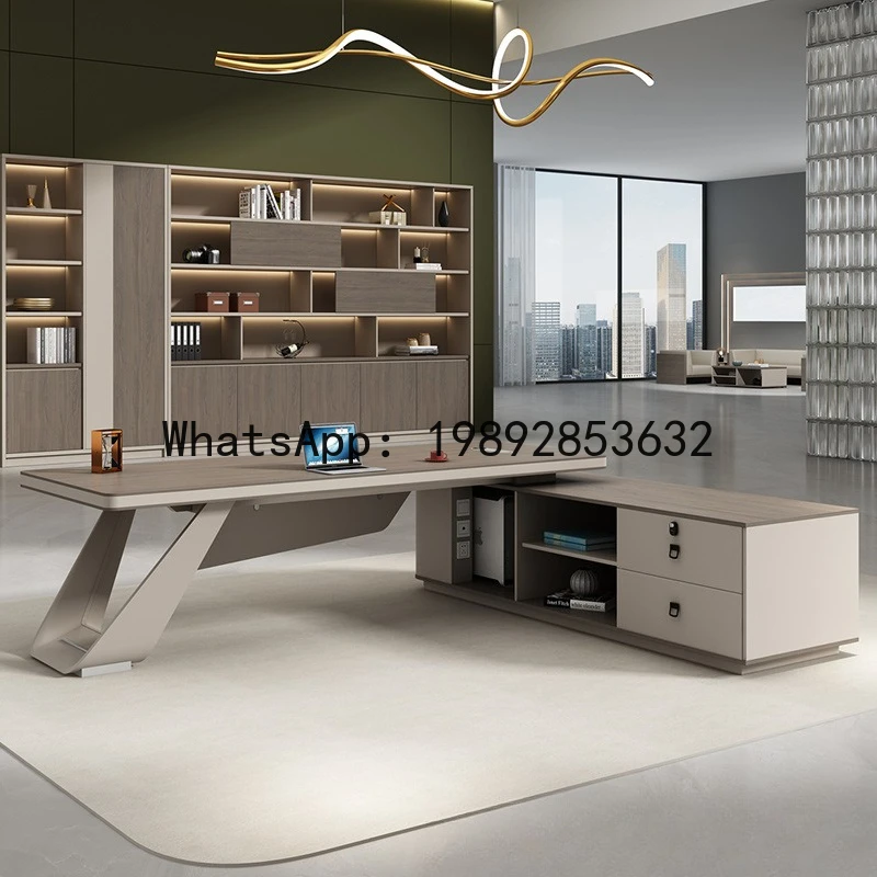 Mesa executiva H5.18, mesa de  - Office Furniture Desk avaliação e preço