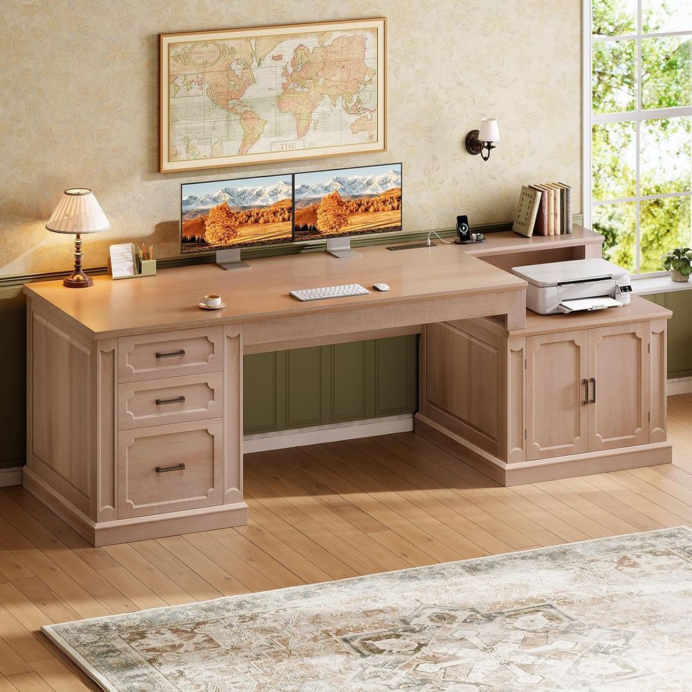 Mesa Executiva Armhouse de 70, - Office Furniture Outlet avaliação e preço