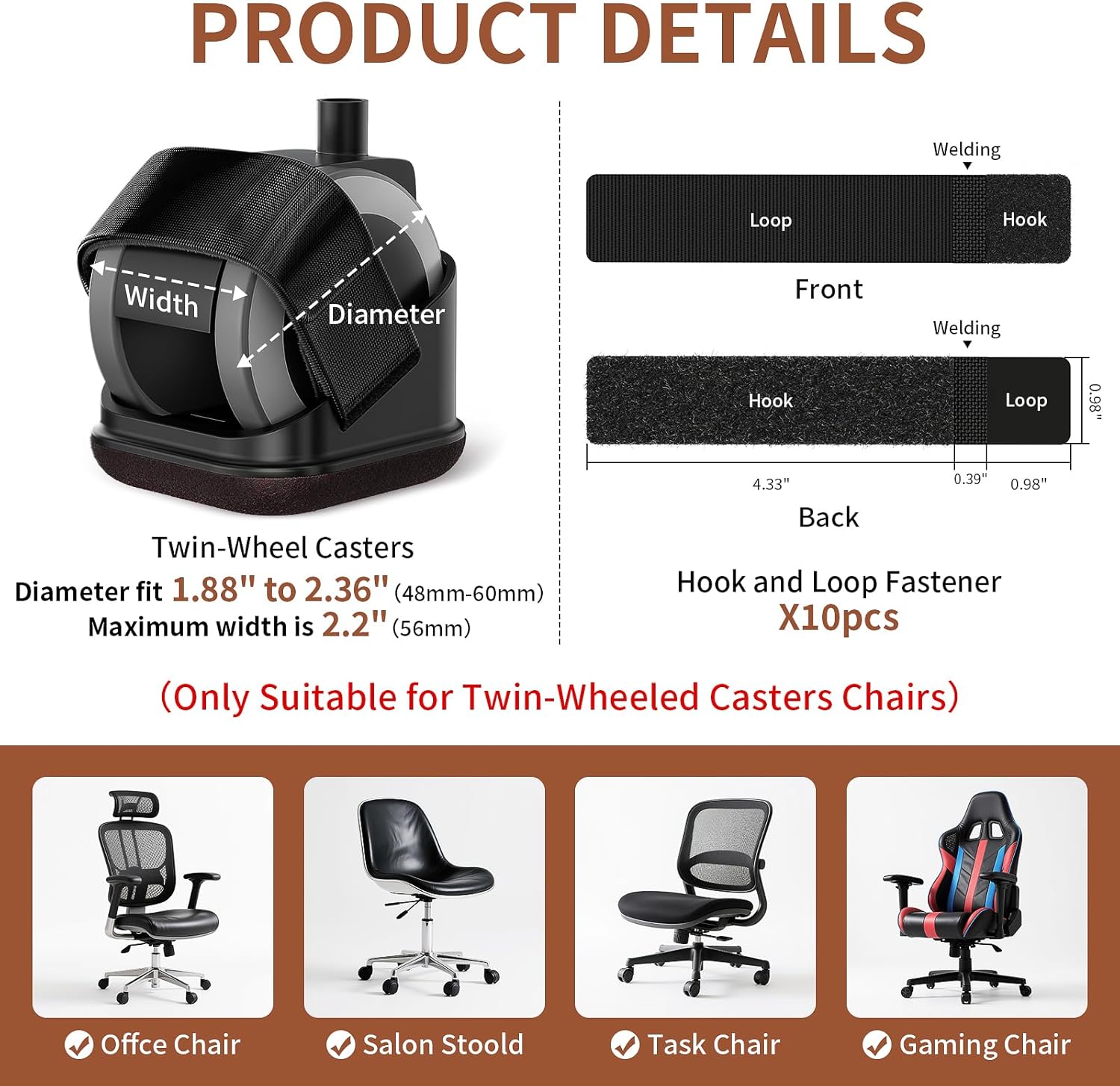 Protetores de Pés de Cadeira ( - Office Furniture Equipment avaliação e preço