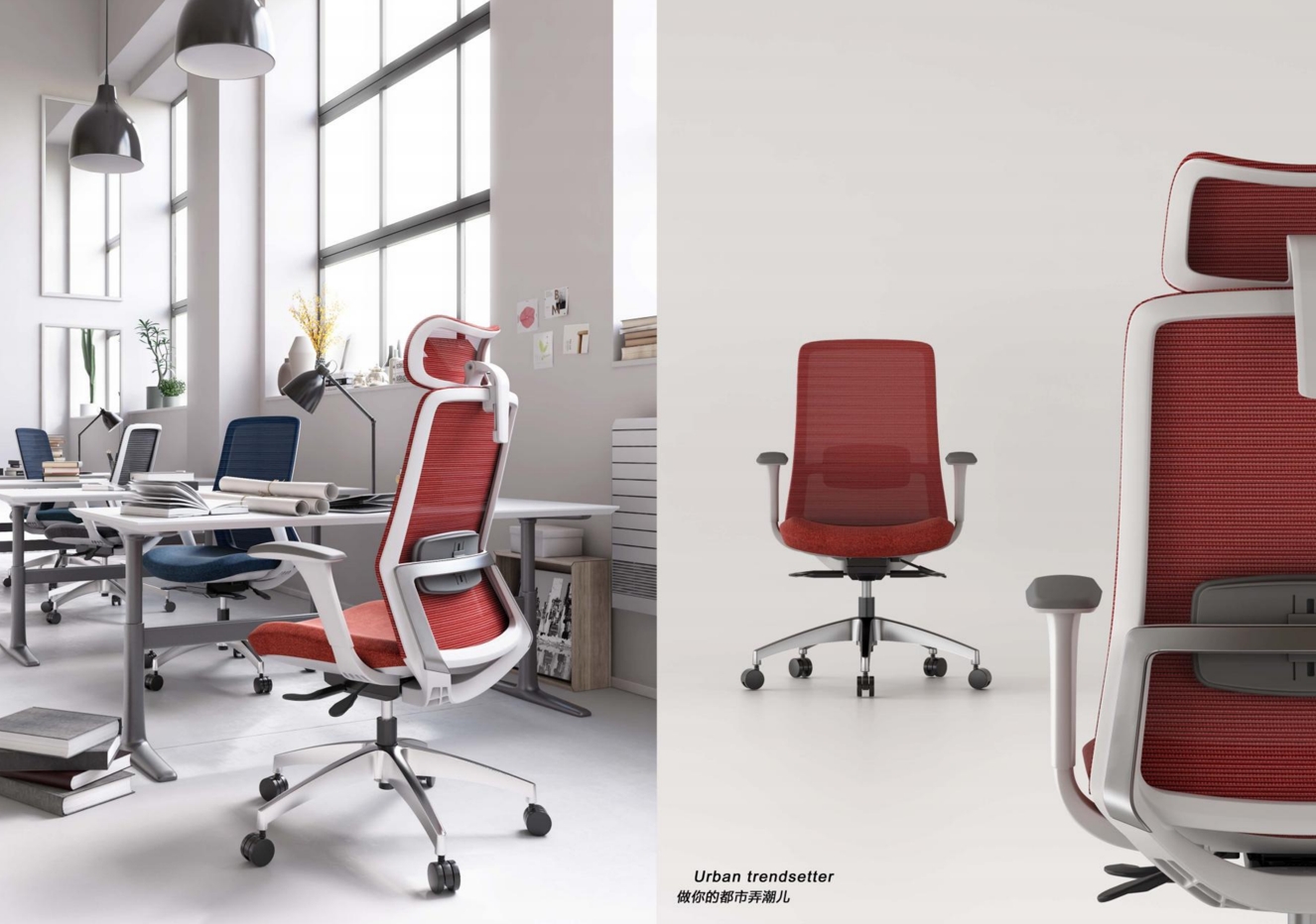 Cadeira de Escritório Ergonômi - Task Chair Mid Back avaliação e preço