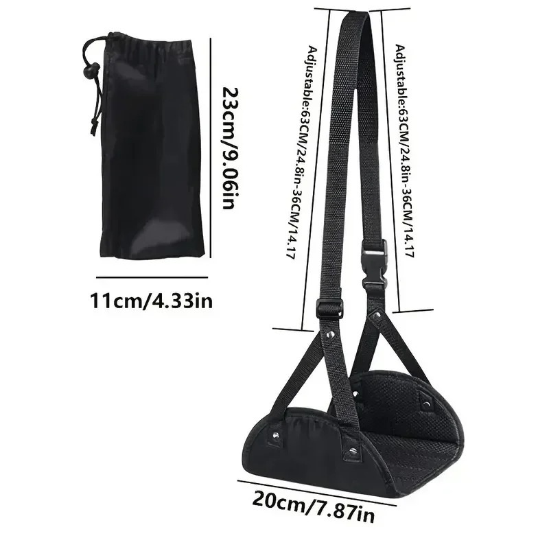 1PC Rede de Descanso Portátil  - Under Desk Hammock avaliação e preço