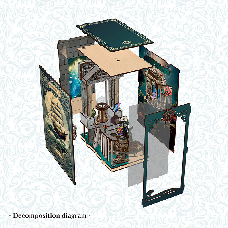 Quebra-Cabeça 3D de Madeira DI - Office Furniture Equipment avaliação e preço