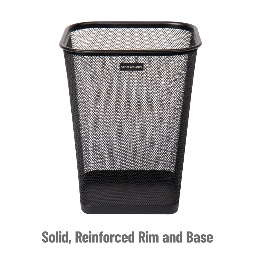 Cesto de Lixo de Metal Quadrad - Paper Basket Mesh avaliação e preço