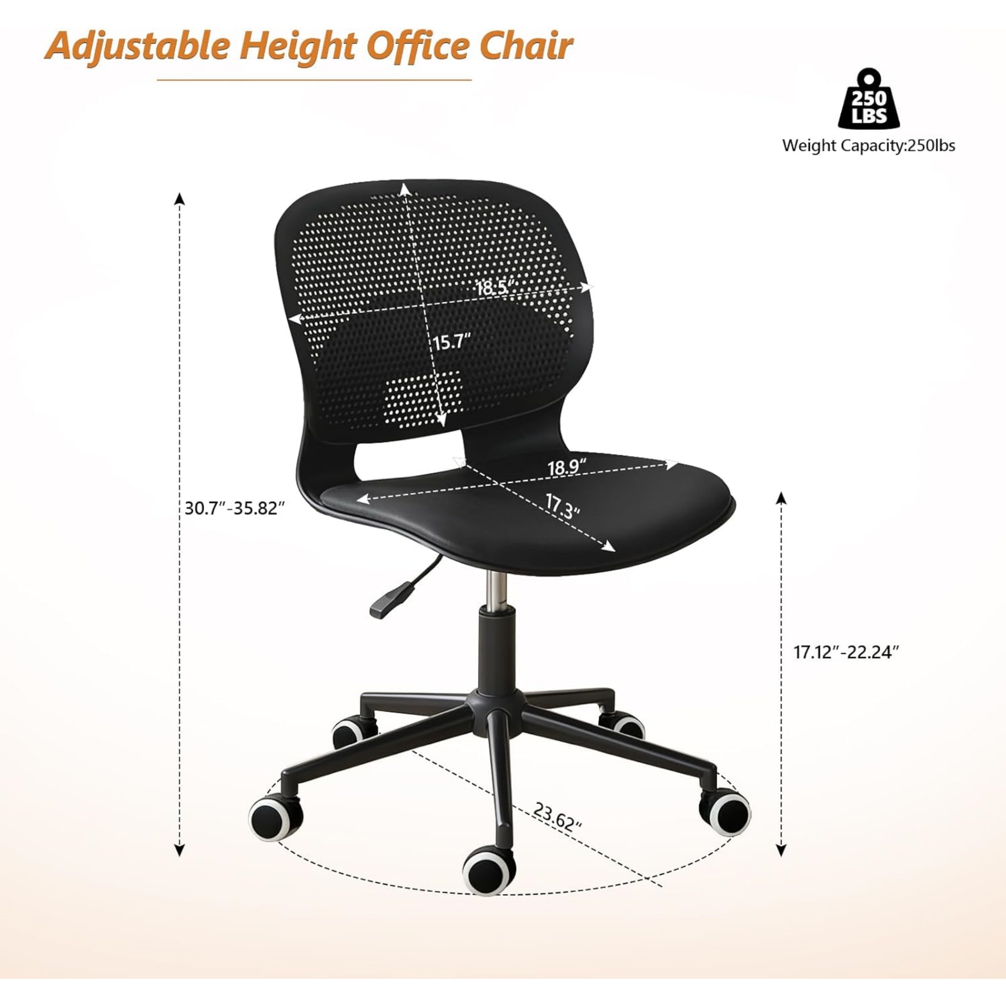 Cadeira de Escritório para Cas - Task Chair Mid Back avaliação e preço
