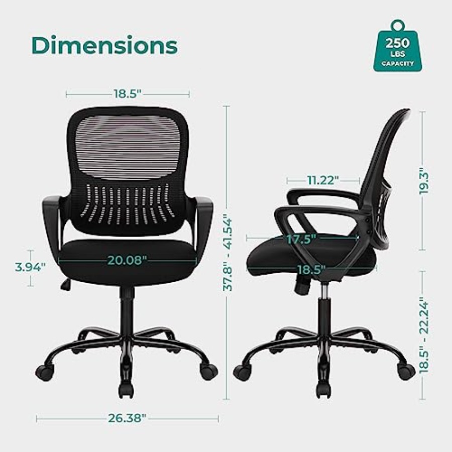 Cadeira de Escritório para Hom - Task Chair Mid Back avaliação e preço