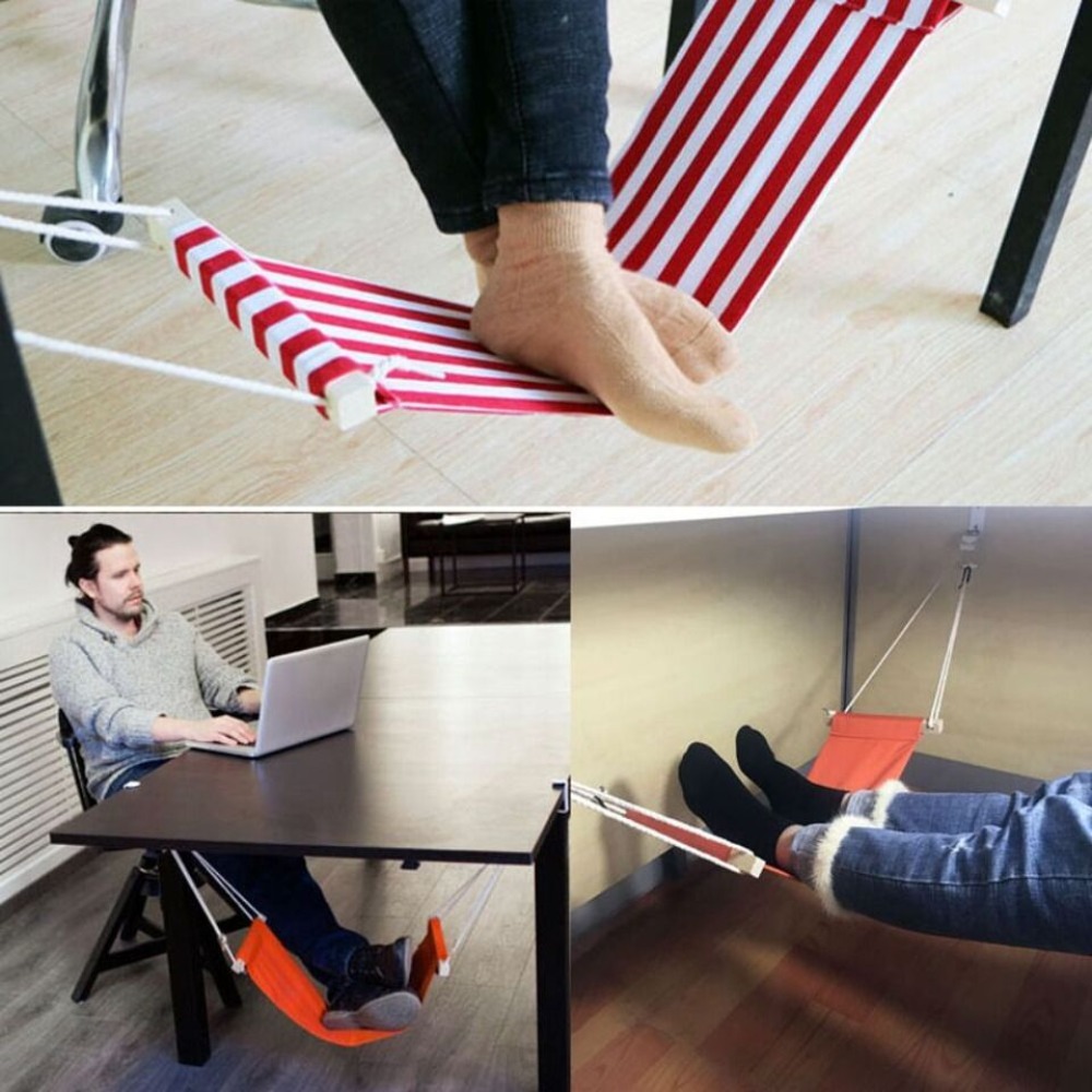 Ajustável Pastoral Descansando - Under Desk Hammock avaliação e preço