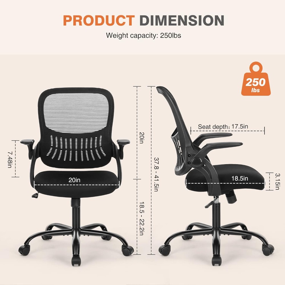 Cadeira de mesa de computador  - Task Chair Mid Back avaliação e preço