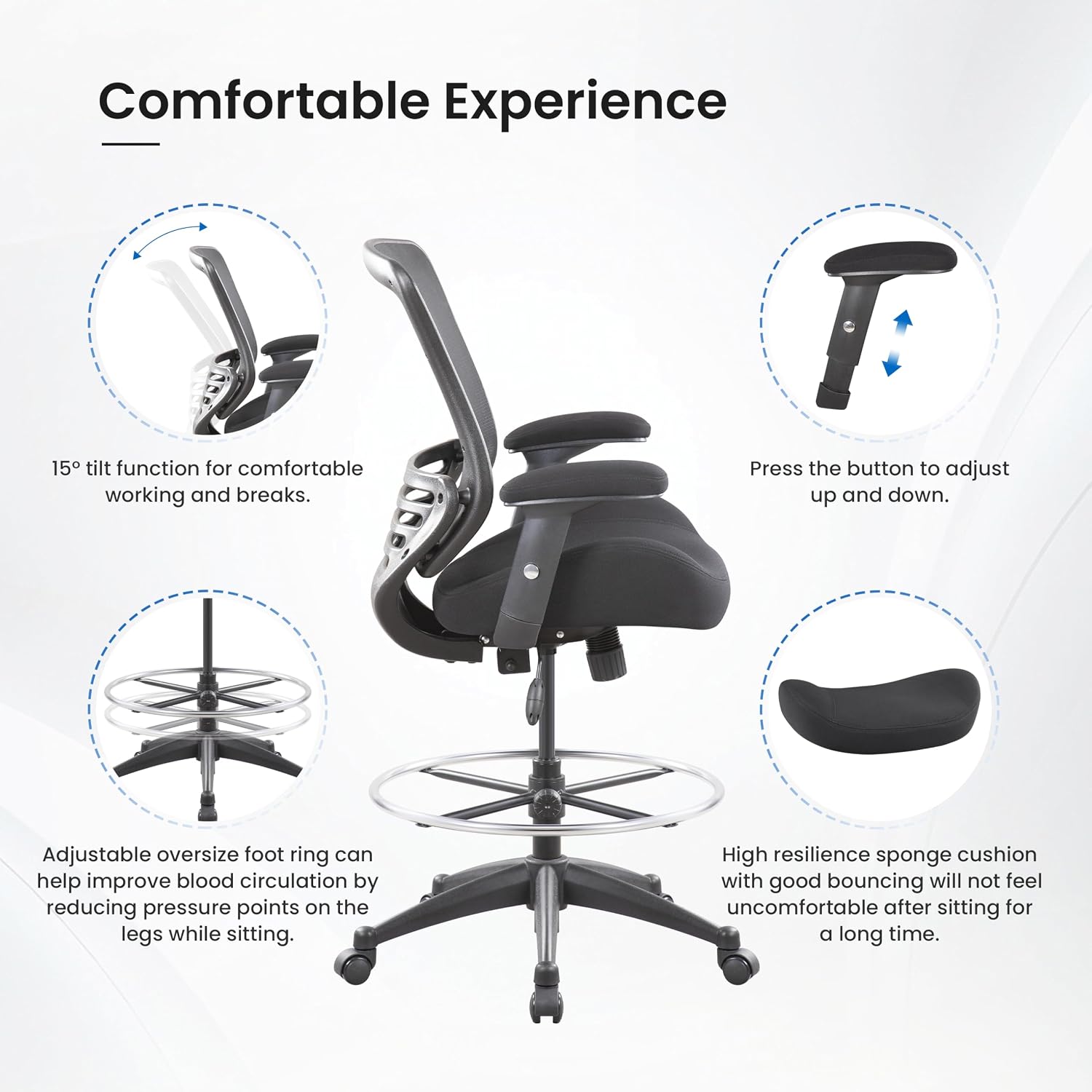 Cadeira Ergonômica de Escritór - Task Chair Mid Back avaliação e preço