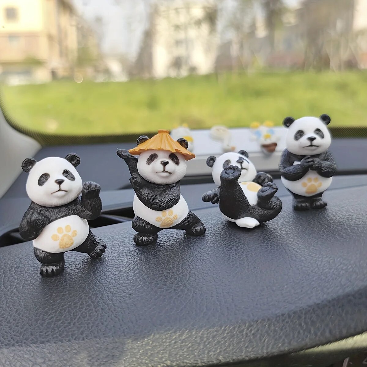 4 pçs/set Panda Design Enfeite - Office Furniture Brand avaliação e preço