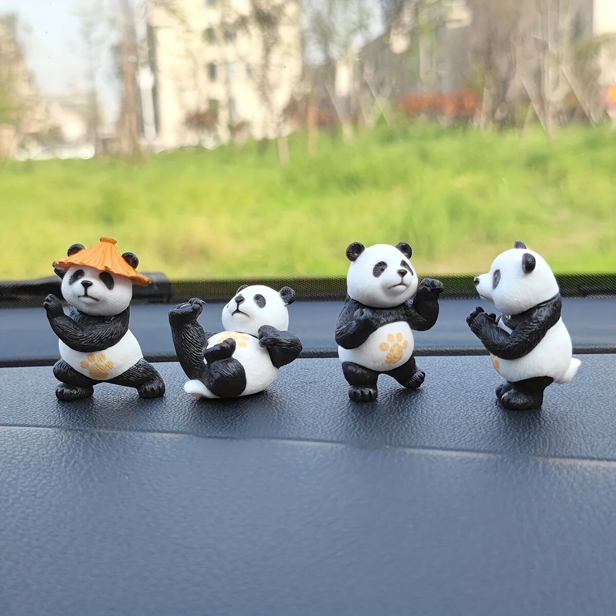 4 pçs/set Panda Design Enfeite - Office Furniture Brand avaliação e preço