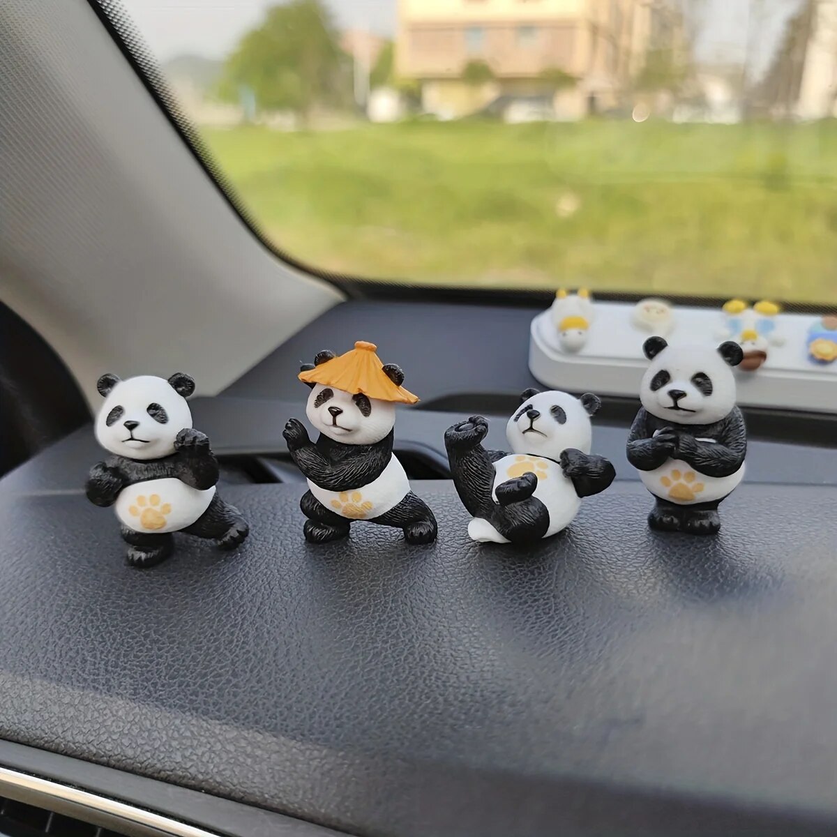 4 pçs/set Panda Design Enfeite - Office Furniture Brand avaliação e preço