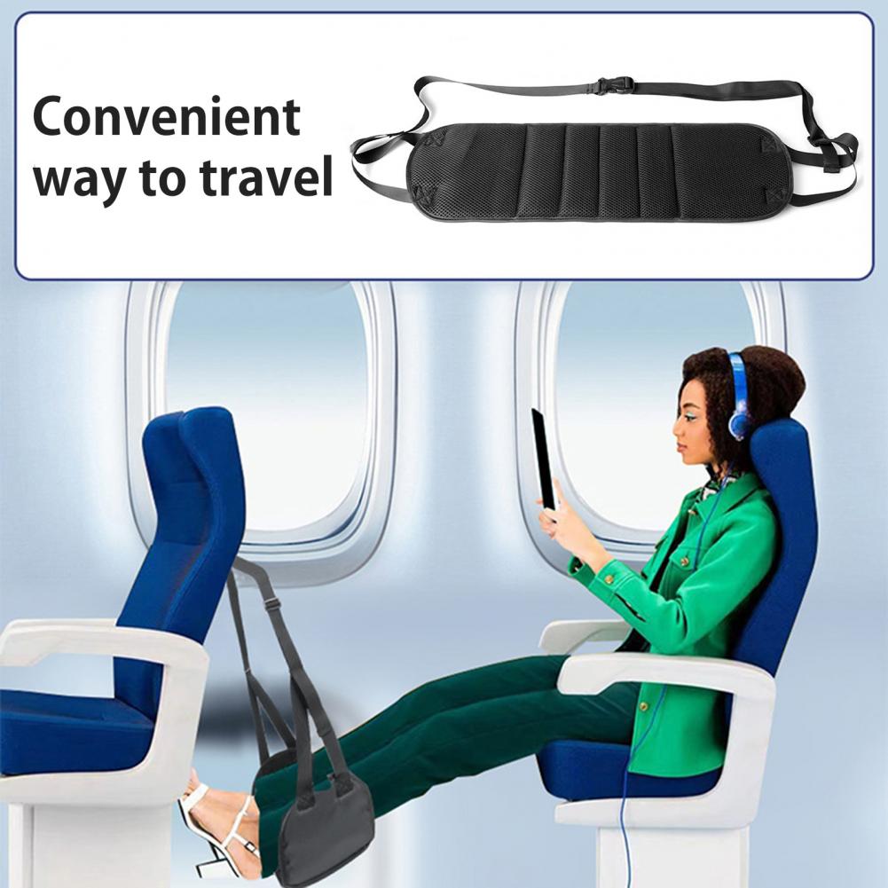 Rede para pés de avião, compri - Under Desk Hammock avaliação e preço