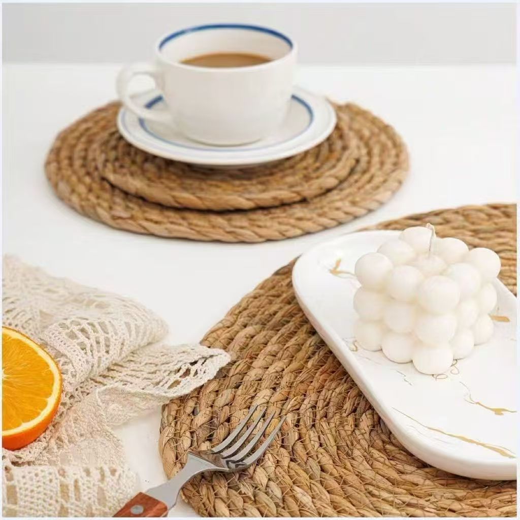 Placemats de vime tecidos à mã - Conference Table Round avaliação e preço