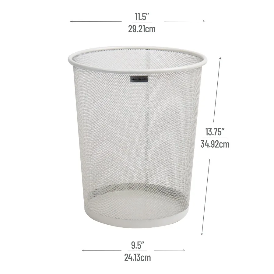 Cesto de Lixo de Malha 16,65L  - Paper Basket Mesh avaliação e preço