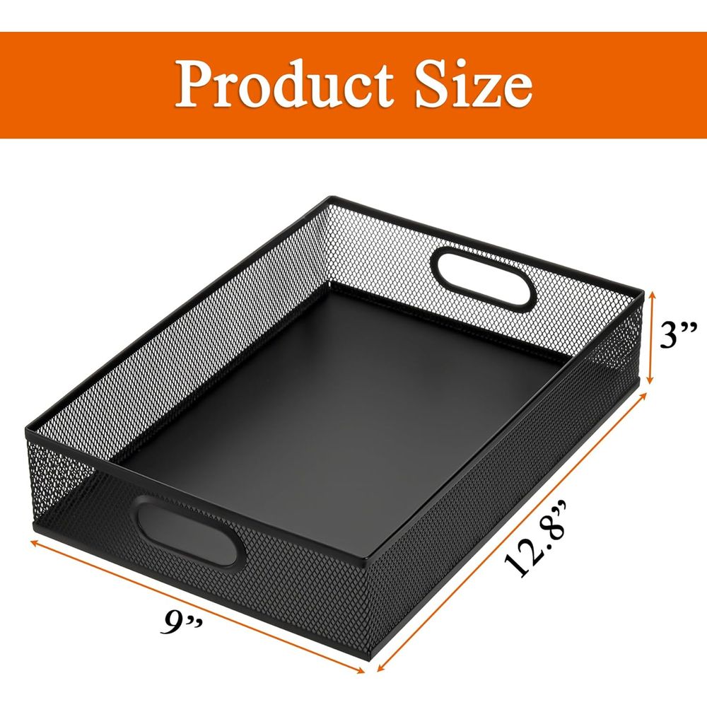 Organizador de Mesa em Metal c - Paper Basket Mesh avaliação e preço