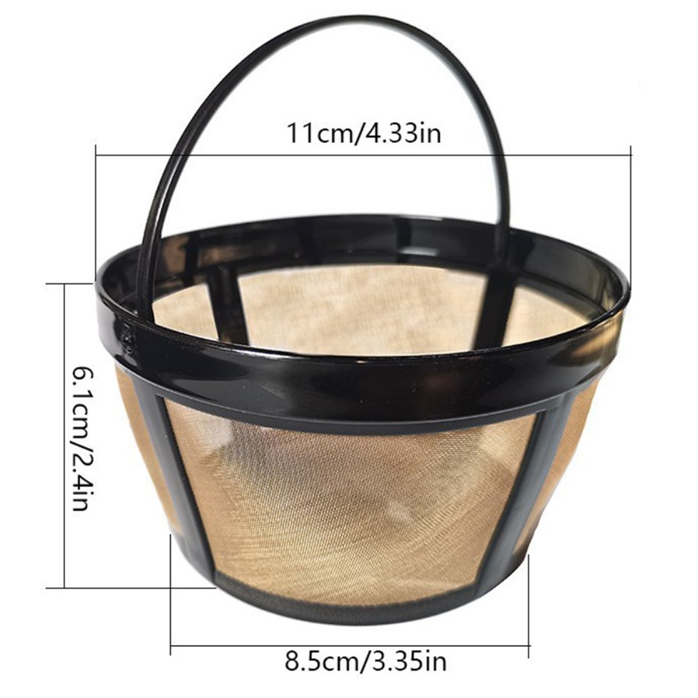 Filtros de Café Reutilizáveis  - Paper Basket Mesh avaliação e preço