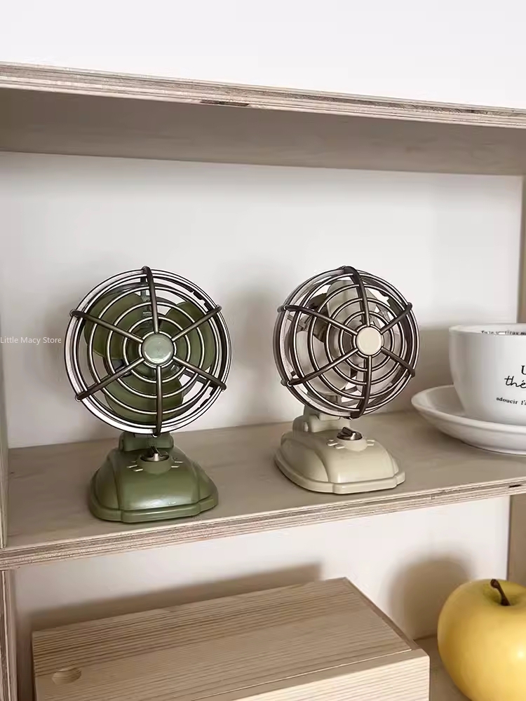 Ventilador Retro Desktop Peque - Office Furniture Equipment avaliação e preço