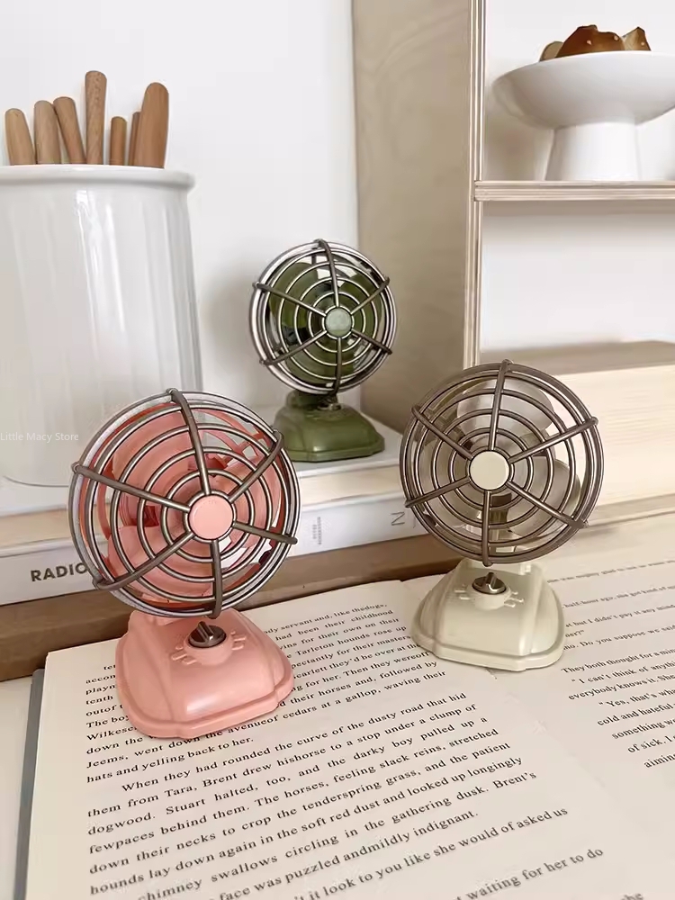 Ventilador Retro Desktop Peque - Office Furniture Equipment avaliação e preço